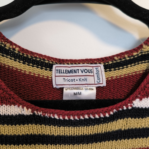 Striped Multicolor Sweater - Picture 2 of 4